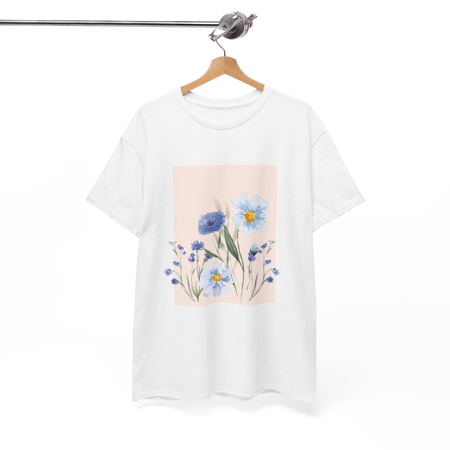 Flowers Tshirt, Boho Wildflowers Tshirt, Boho Flowers Shirt, Floral Nature Shirt, Art Nouveau Art Deco Shirt, Flowers Lover Graphic TeeShirt