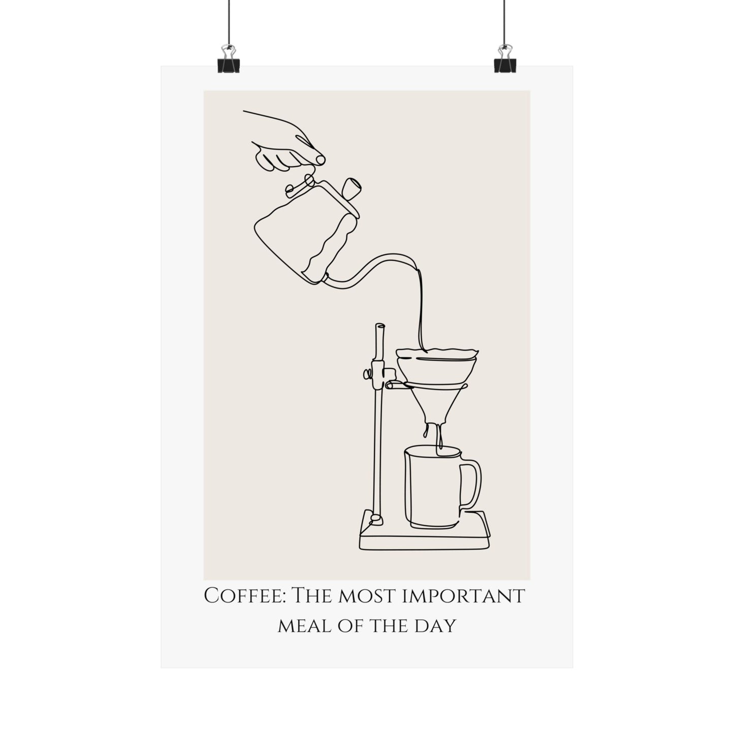 Coffee bar wall art | minimalist kitchen print | coffee print | coffee poster | coffee gift | kitchen decor | Coffee lover Humour