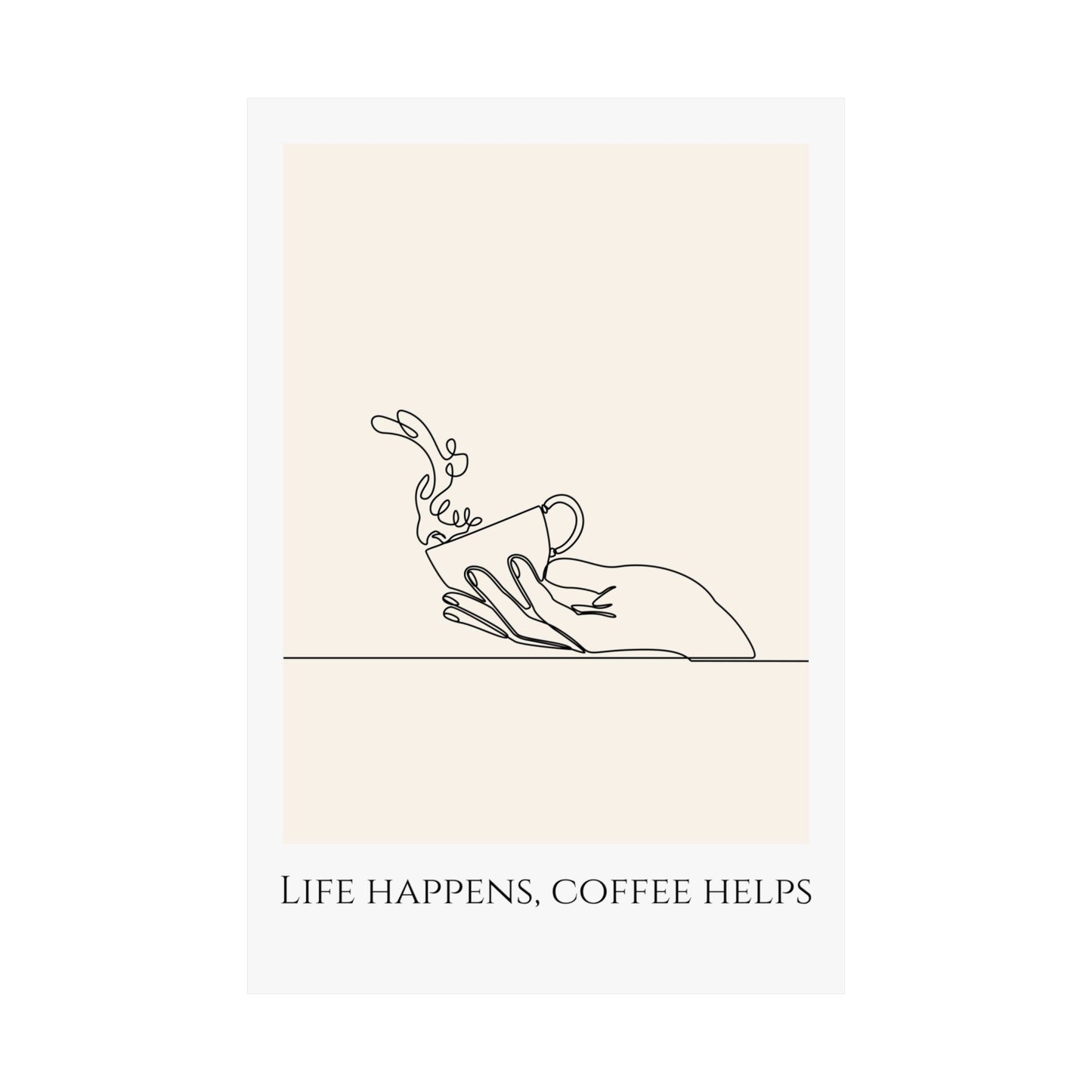 Coffee bar wall art | minimalist kitchen print | coffee print | coffee poster | coffee gift | kitchen decor | Humour