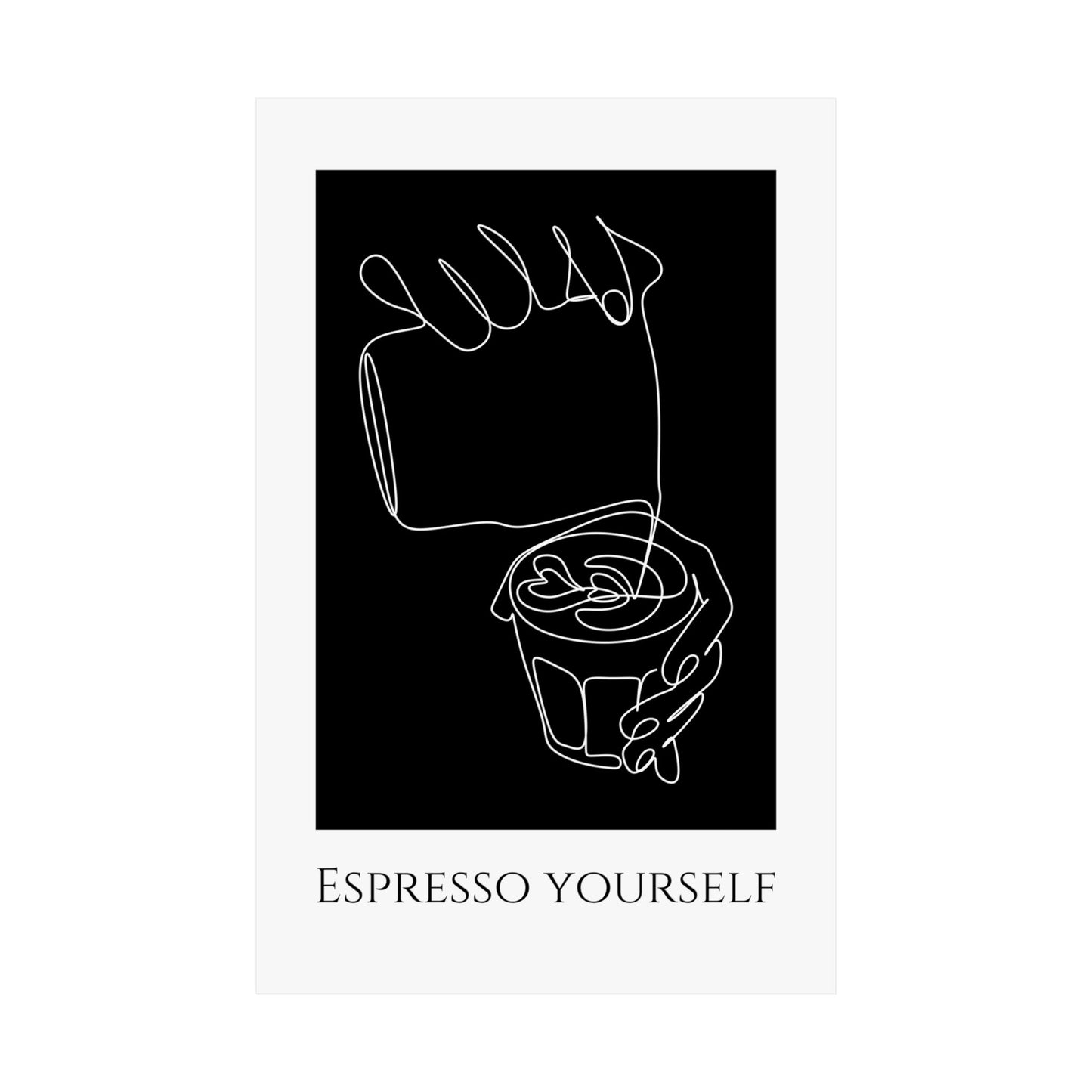 Coffee bar wall art | minimalist kitchen print | coffee print | coffee poster | coffee gift | kitchen decor | Coffee lover Humour