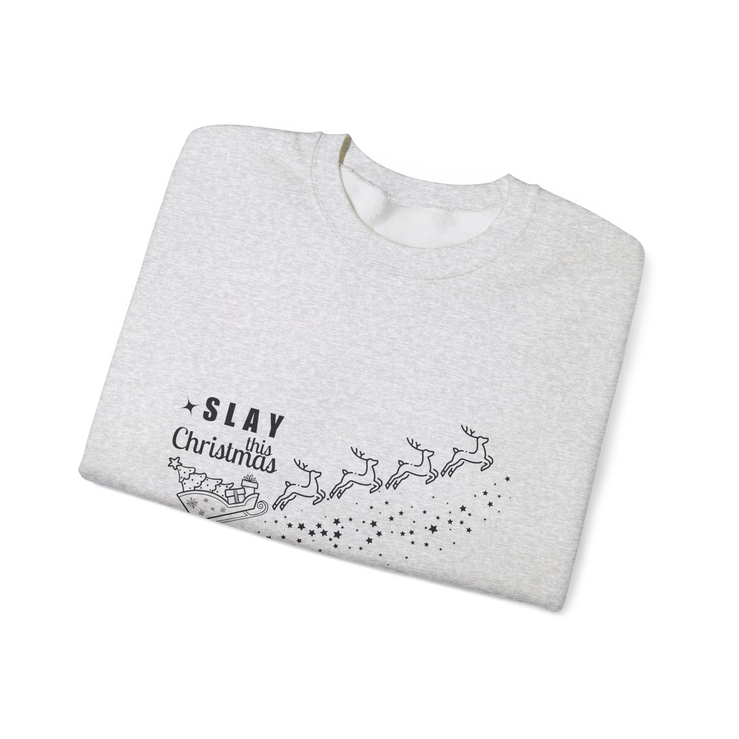 Slay this Christmas Merry Christmas sweatshirt, Christmas Family Matching Shirts, Merry Christmas, Christmas Trees