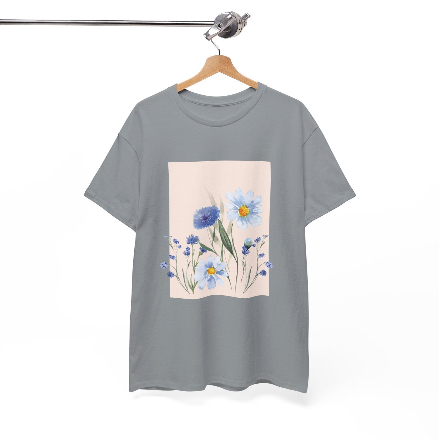 Flowers Tshirt, Boho Wildflowers Tshirt, Boho Flowers Shirt, Floral Nature Shirt, Art Nouveau Art Deco Shirt, Flowers Lover Graphic TeeShirt