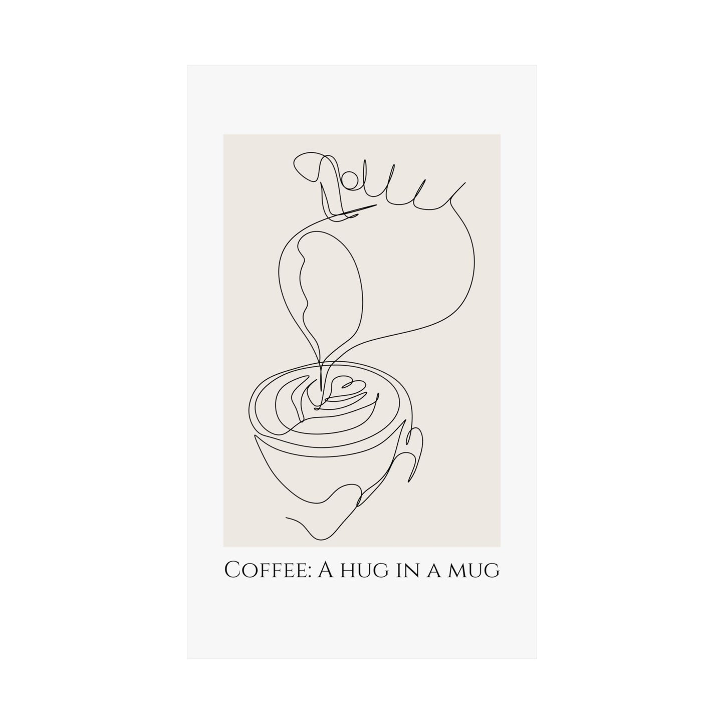 Coffee bar wall art | minimalist kitchen print | coffee print | coffee poster | coffee gift | kitchen decor | Coffee lover Humour