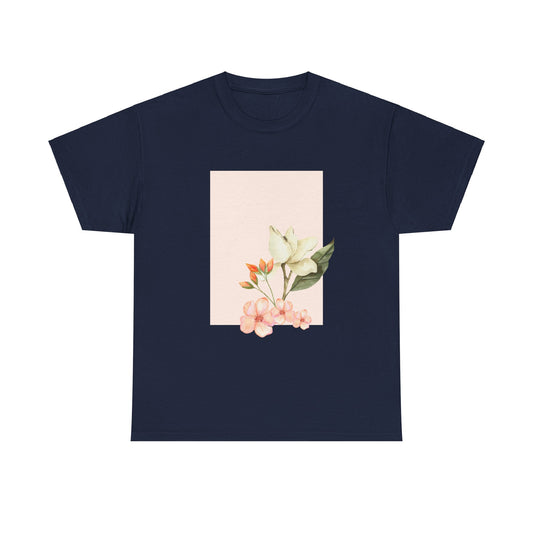 Flowers Tshirt, Boho Wildflowers Tshirt, Boho Flowers Shirt, Floral Nature Shirt, Art Nouveau Art Deco Shirt, Flowers Lover Graphic TeeShirt