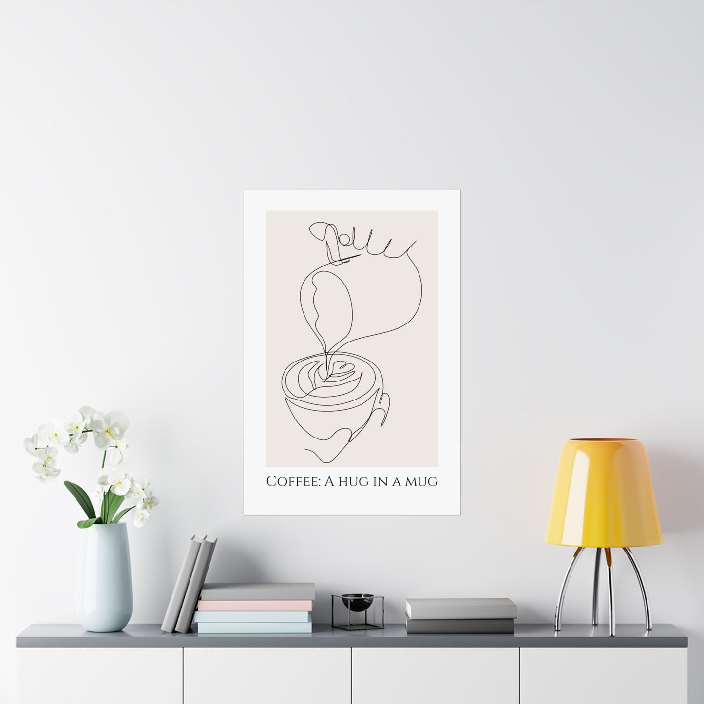 Coffee bar wall art | minimalist kitchen print | coffee print | coffee poster | coffee gift | kitchen decor | Coffee lover Humour