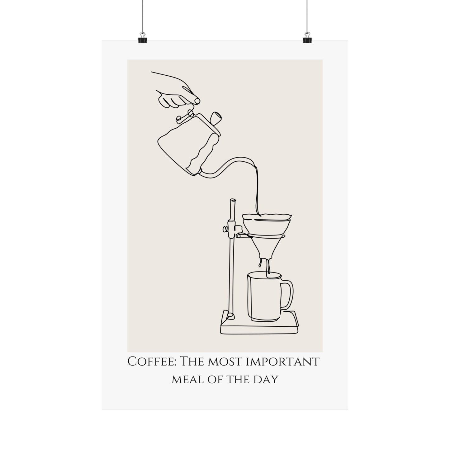 Coffee bar wall art | minimalist kitchen print | coffee print | coffee poster | coffee gift | kitchen decor | Coffee lover Humour