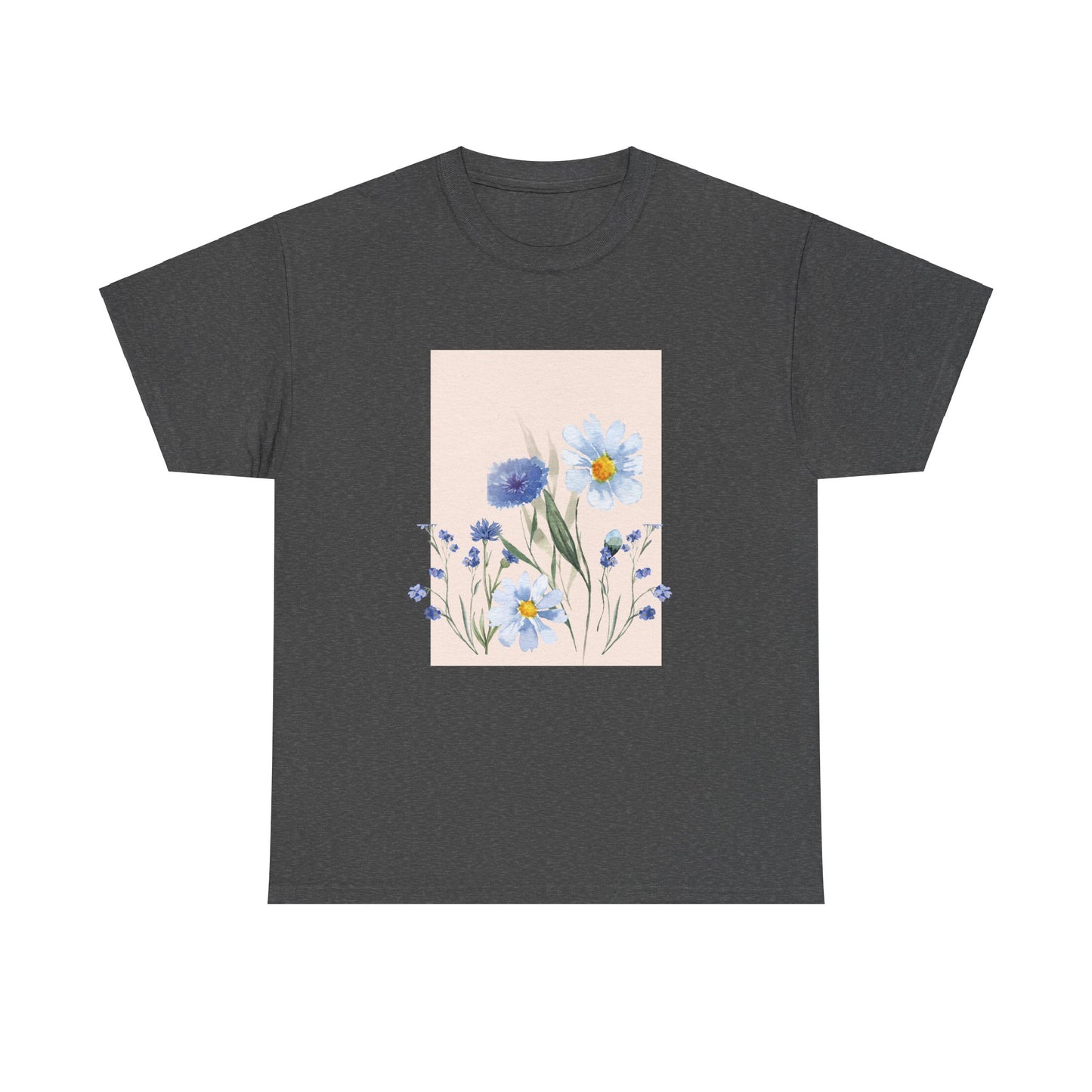 Flowers Tshirt, Boho Wildflowers Tshirt, Boho Flowers Shirt, Floral Nature Shirt, Art Nouveau Art Deco Shirt, Flowers Lover Graphic TeeShirt