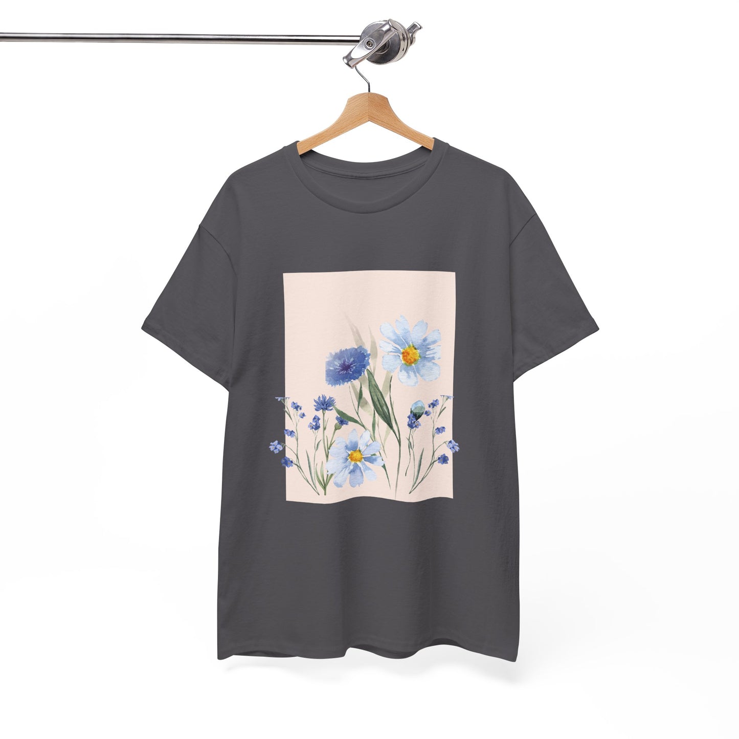 Flowers Tshirt, Boho Wildflowers Tshirt, Boho Flowers Shirt, Floral Nature Shirt, Art Nouveau Art Deco Shirt, Flowers Lover Graphic TeeShirt