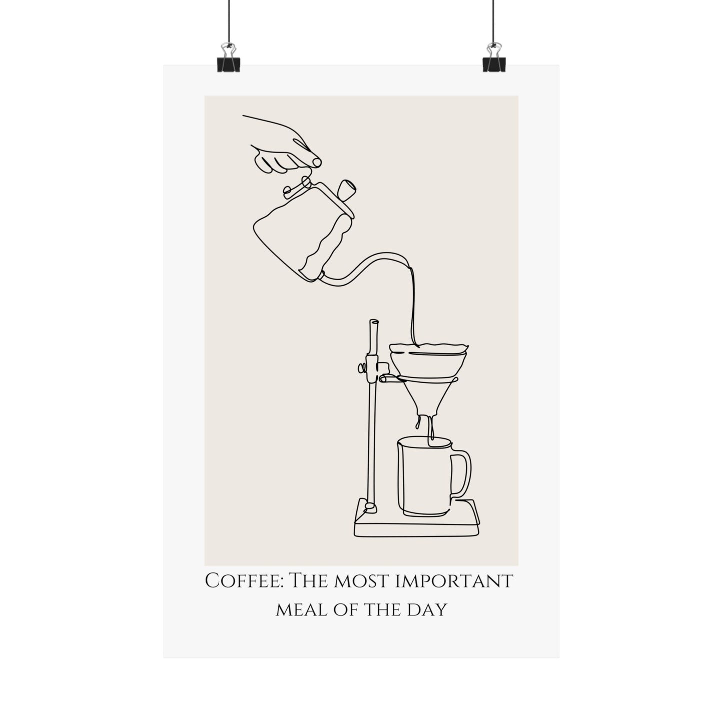 Coffee bar wall art | minimalist kitchen print | coffee print | coffee poster | coffee gift | kitchen decor | Coffee lover Humour