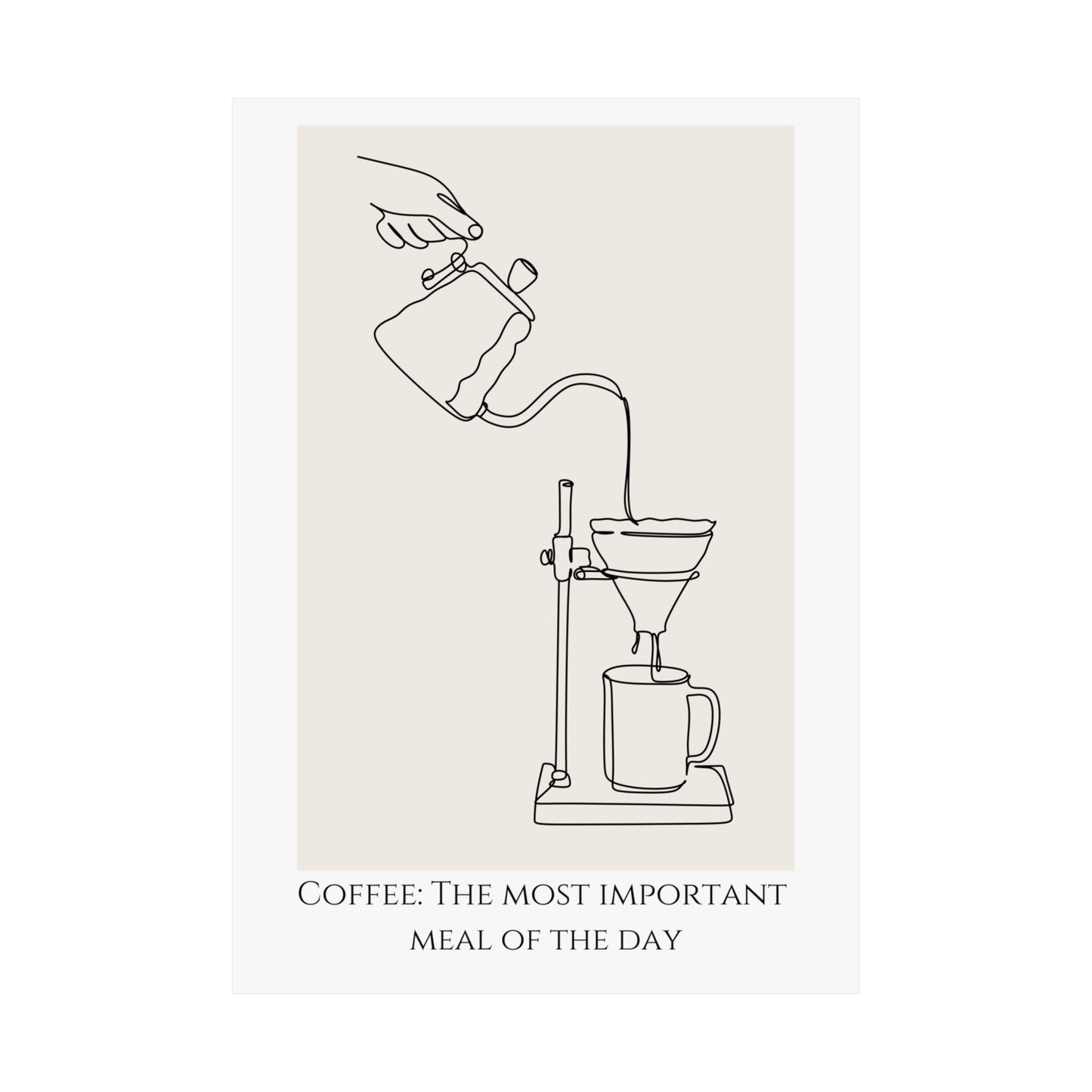 Coffee bar wall art | minimalist kitchen print | coffee print | coffee poster | coffee gift | kitchen decor | Coffee lover Humour