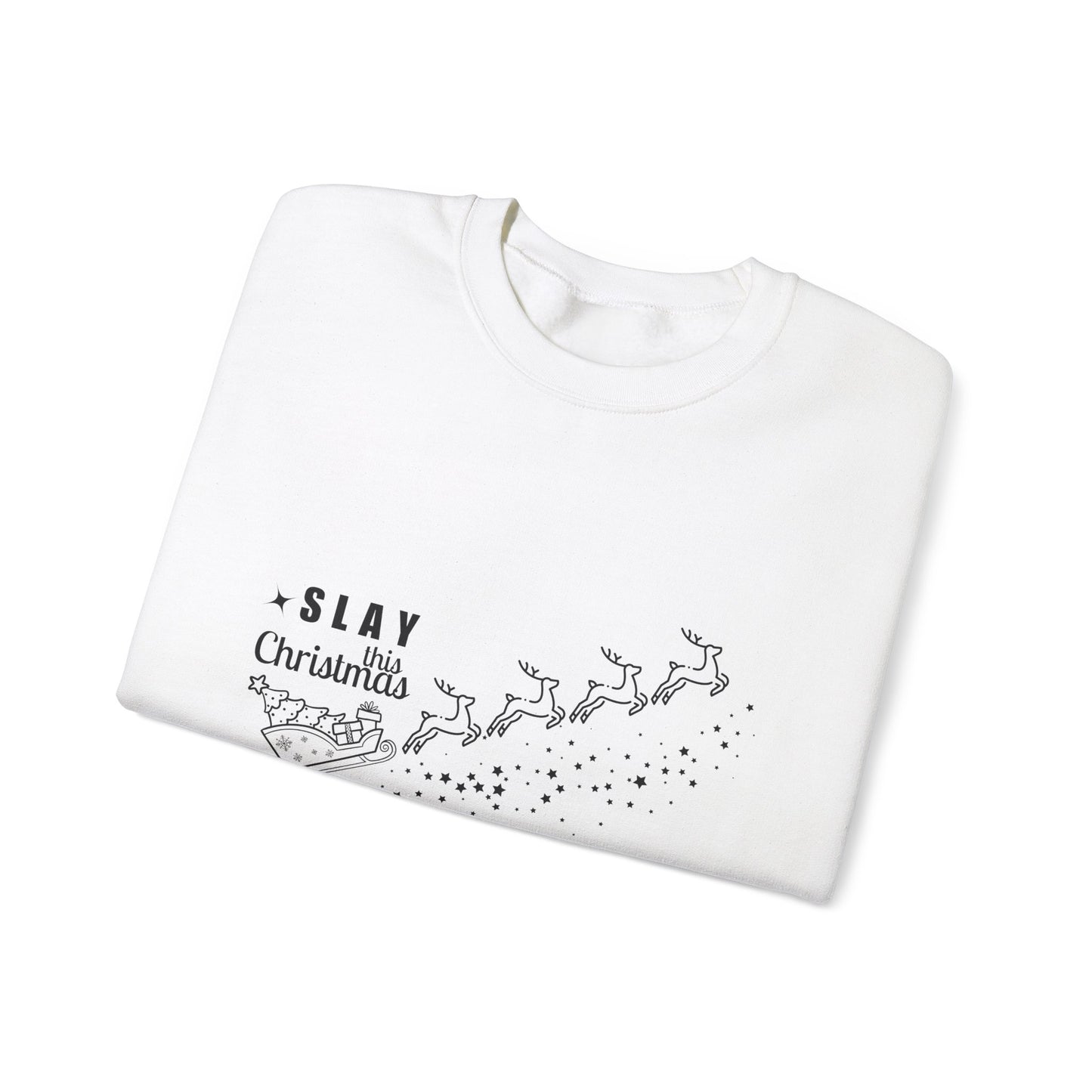 Slay this Christmas Merry Christmas sweatshirt, Christmas Family Matching Shirts, Merry Christmas, Christmas Trees