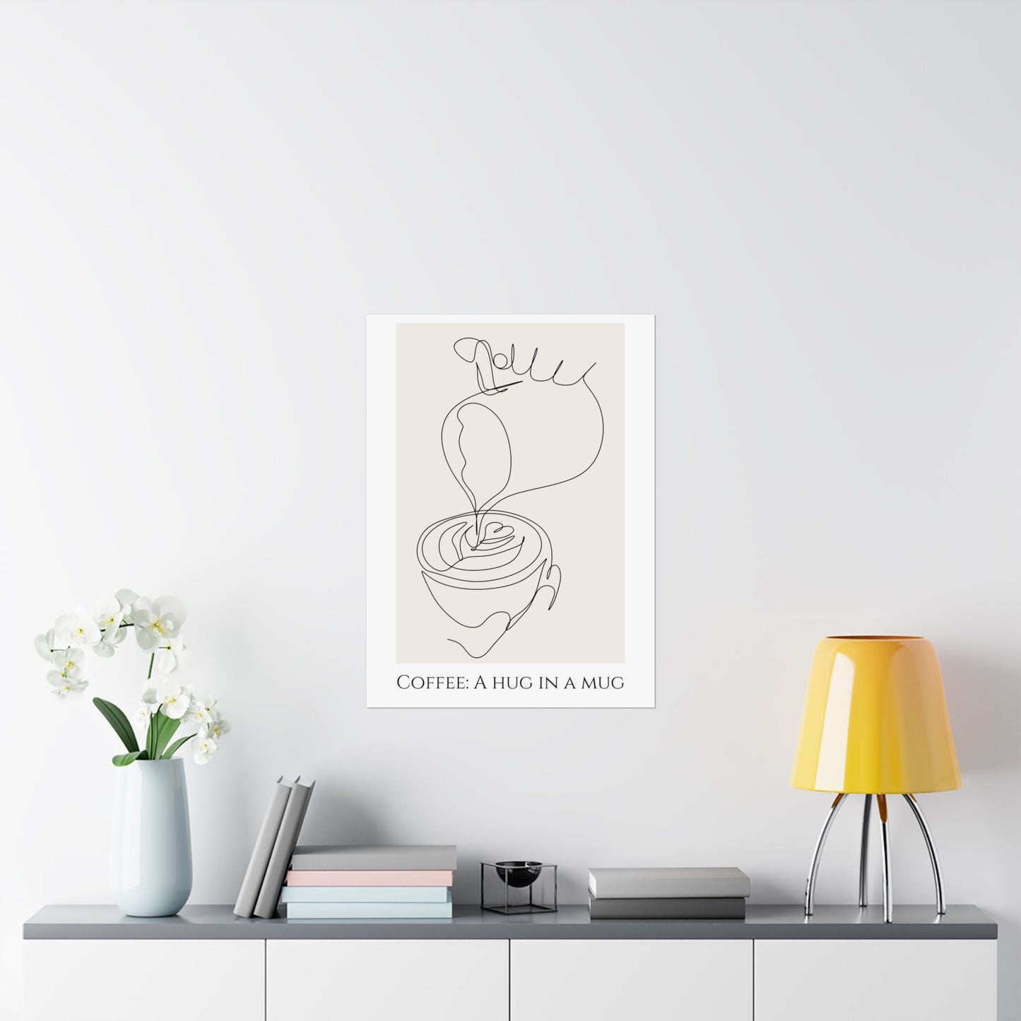 Coffee bar wall art | minimalist kitchen print | coffee print | coffee poster | coffee gift | kitchen decor | Coffee lover Humour