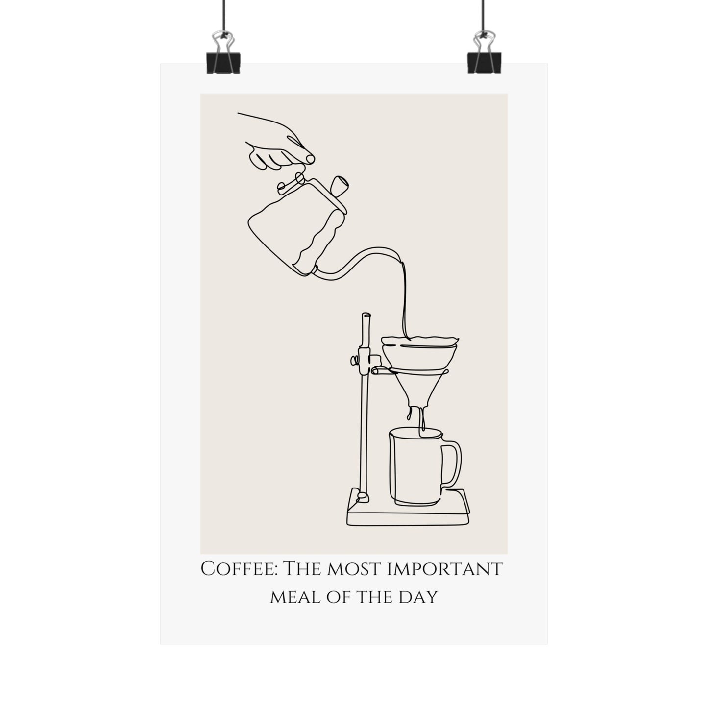 Coffee bar wall art | minimalist kitchen print | coffee print | coffee poster | coffee gift | kitchen decor | Coffee lover Humour