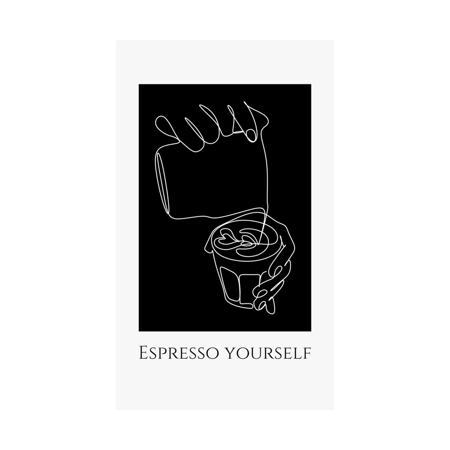 Coffee bar wall art | minimalist kitchen print | coffee print | coffee poster | coffee gift | kitchen decor | Coffee lover Humour