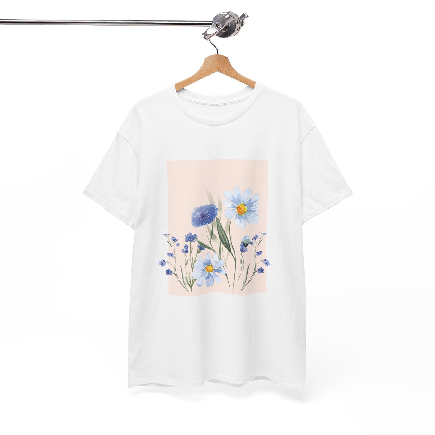 Flowers Tshirt, Boho Wildflowers Tshirt, Boho Flowers Shirt, Floral Nature Shirt, Art Nouveau Art Deco Shirt, Flowers Lover Graphic TeeShirt