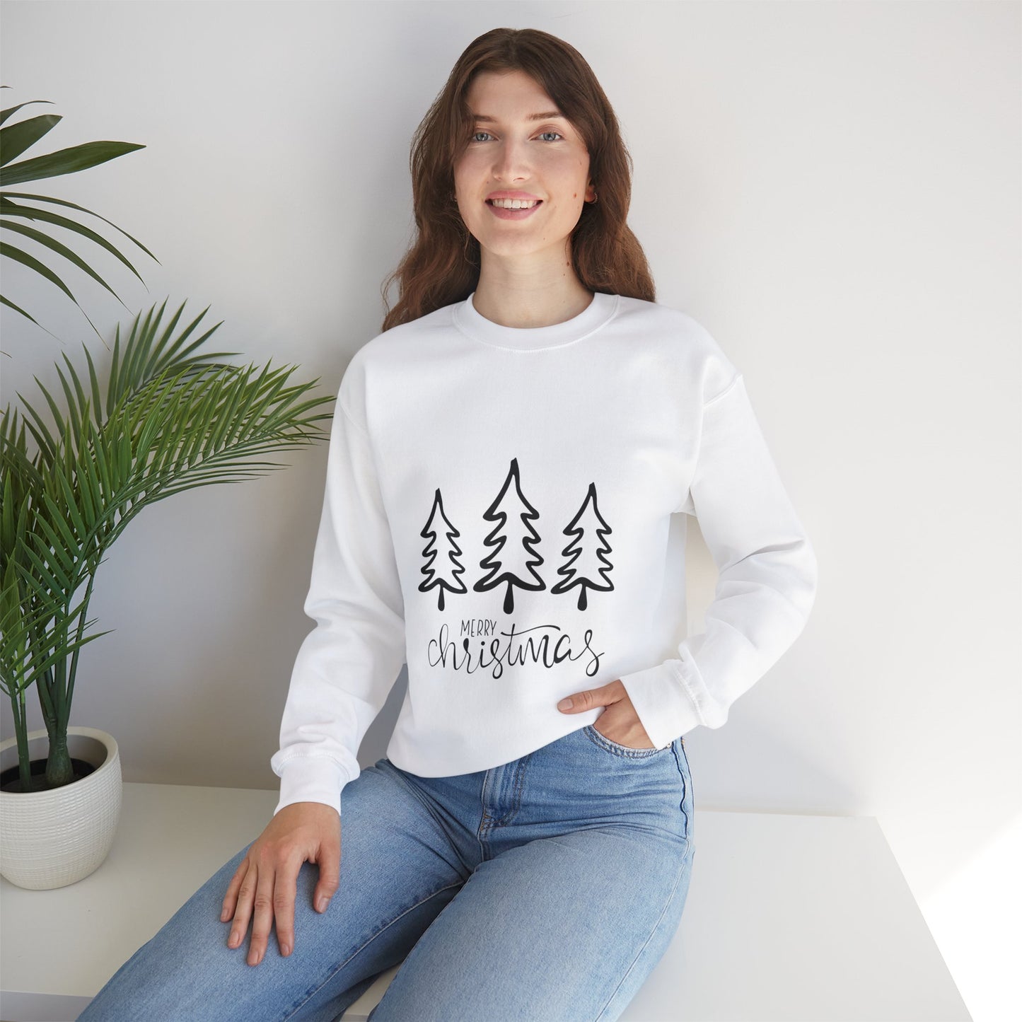 Merry Christmas sweatshirt, Christmas Family Matching Shirts, Merry Christmas, Christmas Trees