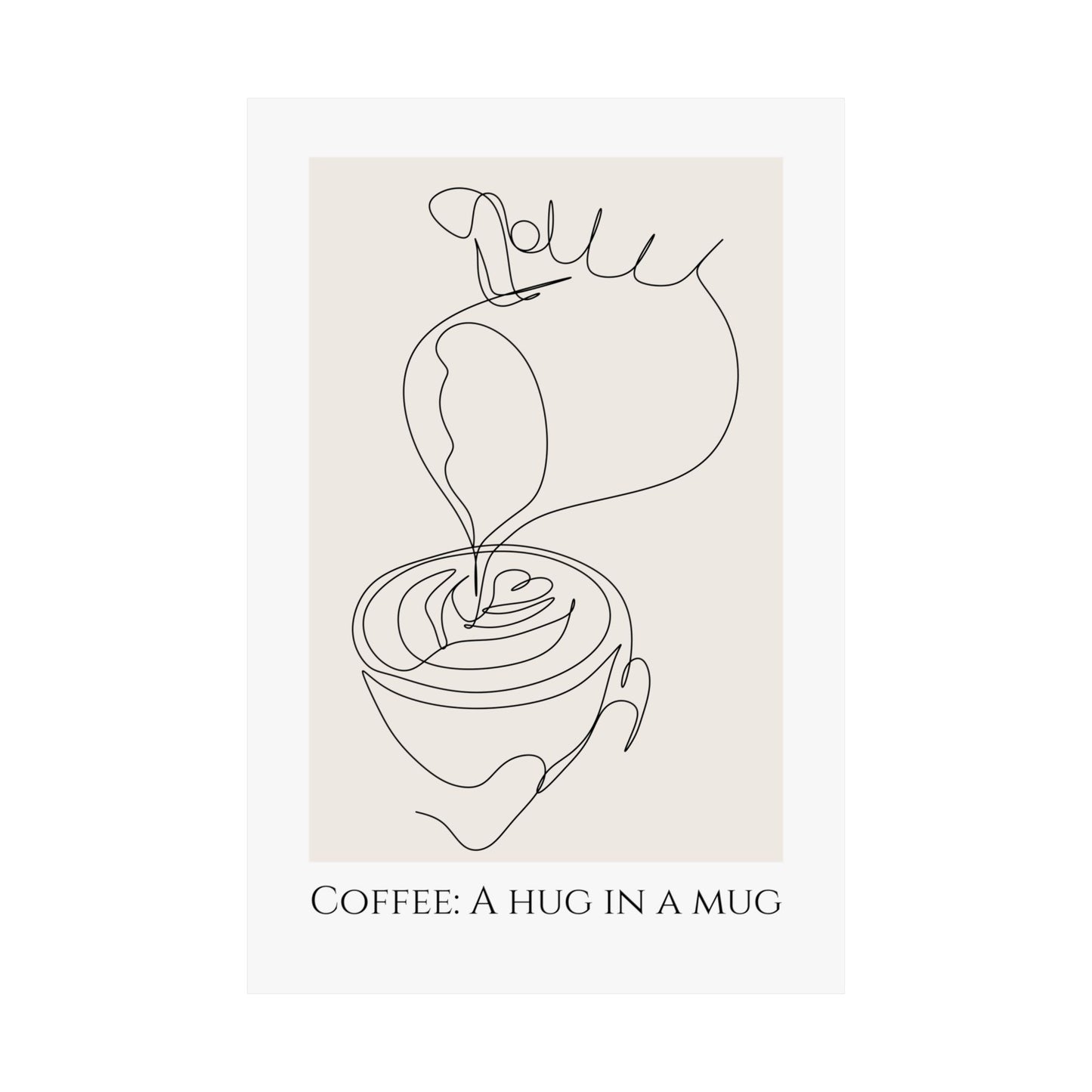 Coffee bar wall art | minimalist kitchen print | coffee print | coffee poster | coffee gift | kitchen decor | Coffee lover Humour