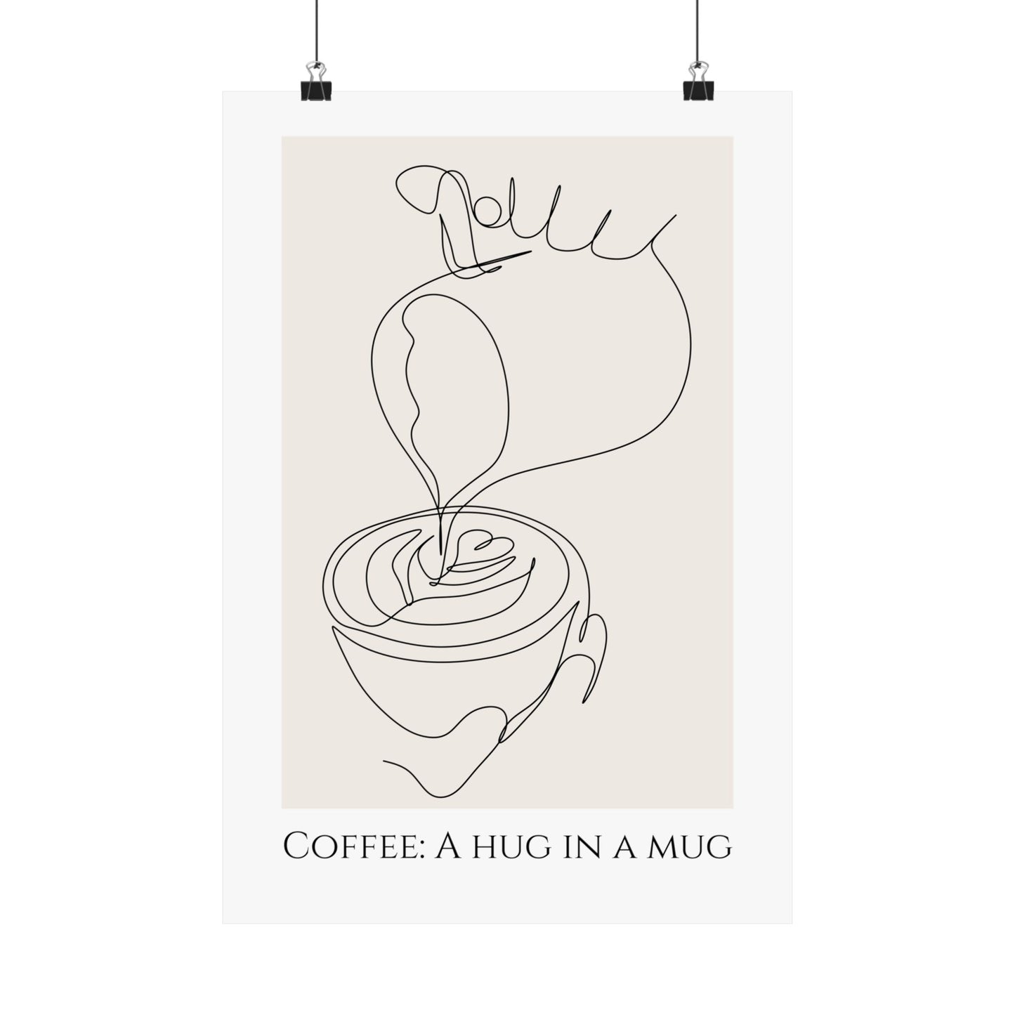 Coffee bar wall art | minimalist kitchen print | coffee print | coffee poster | coffee gift | kitchen decor | Coffee lover Humour