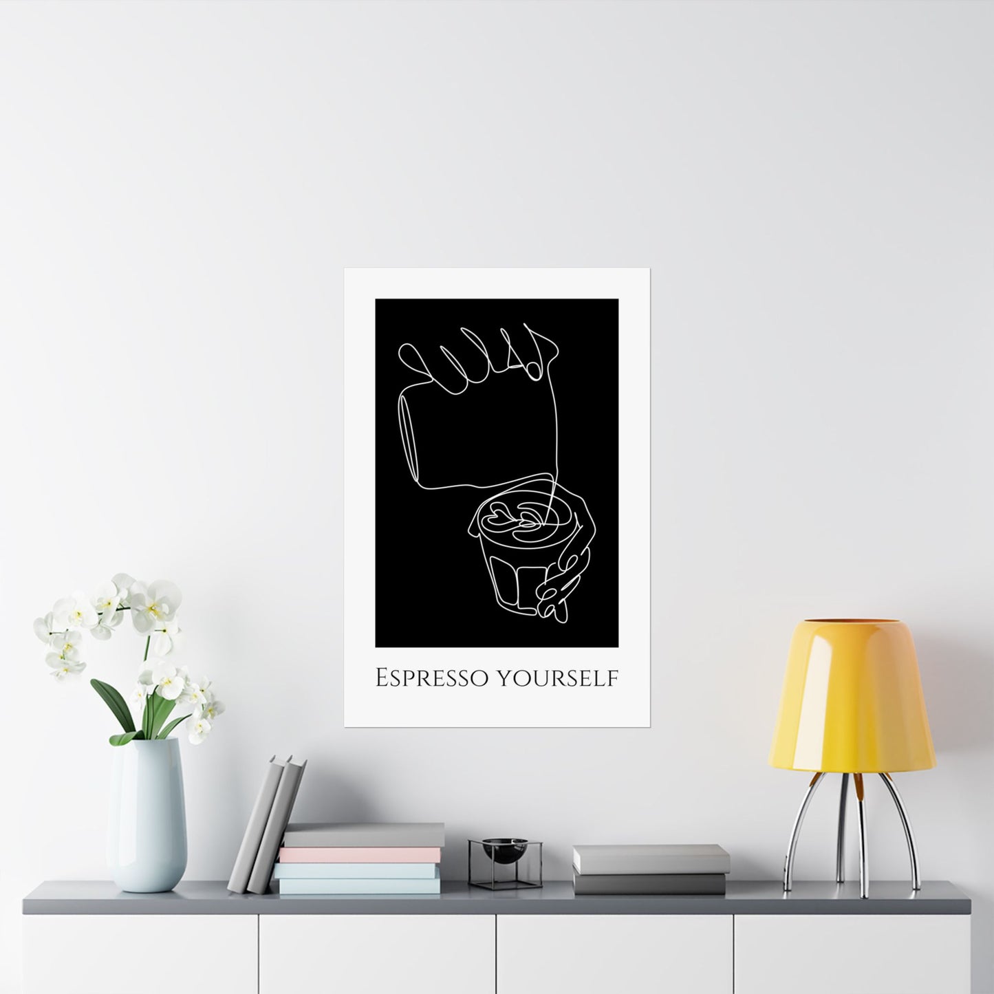 Coffee bar wall art | minimalist kitchen print | coffee print | coffee poster | coffee gift | kitchen decor | Coffee lover Humour