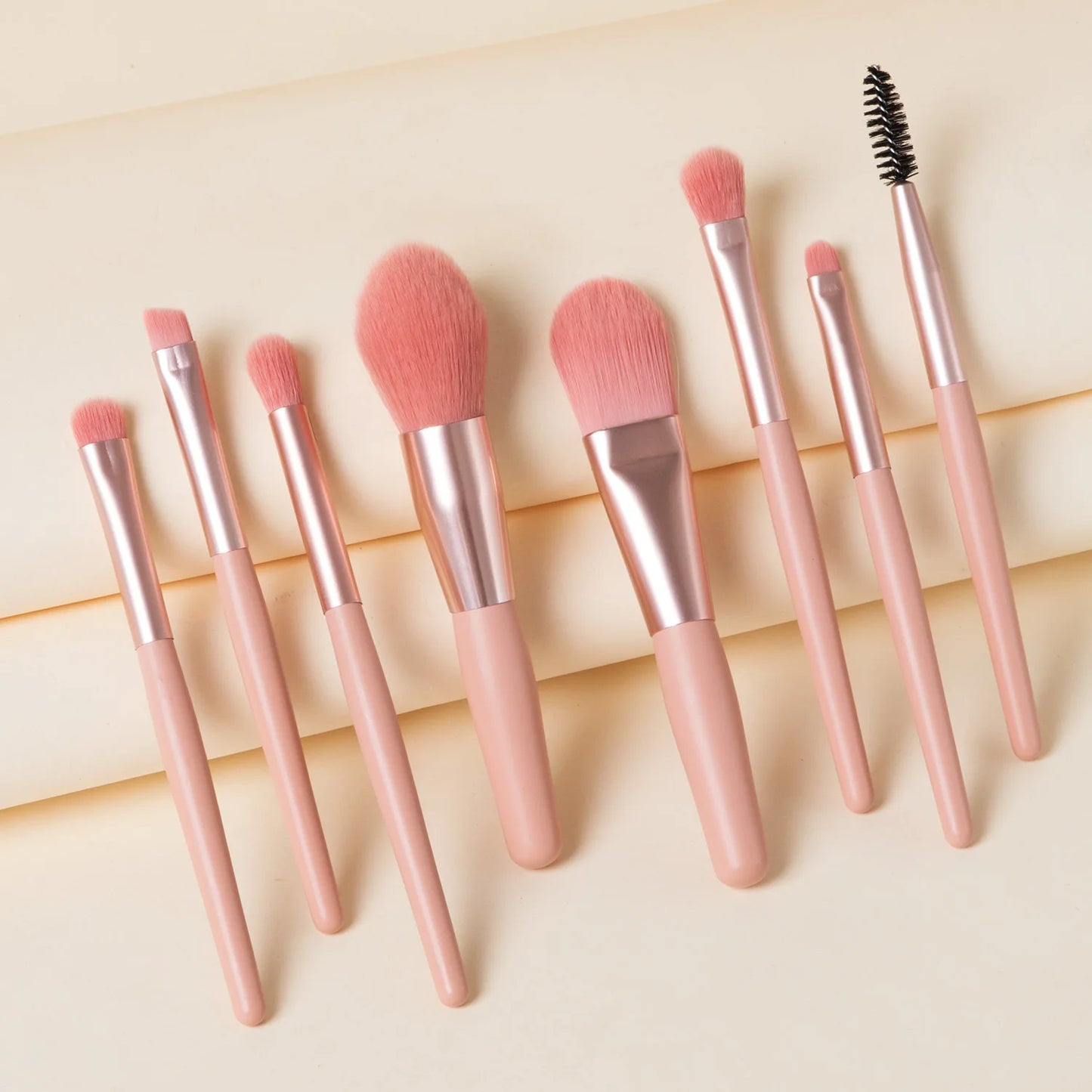 Makeup Brush Set 8Pcs Makeup Concealer Brush Blush Loose Powder Brush Eye Shadow Highlighter Foundation Brush Beauty Tools